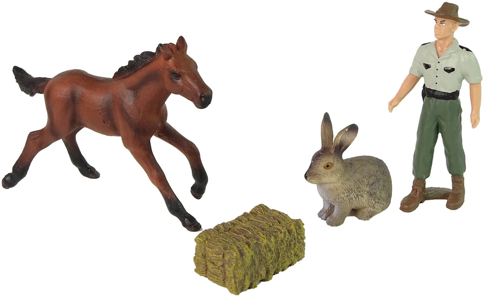 Gyvūnų figūrėlių rinkinys Lean Toys