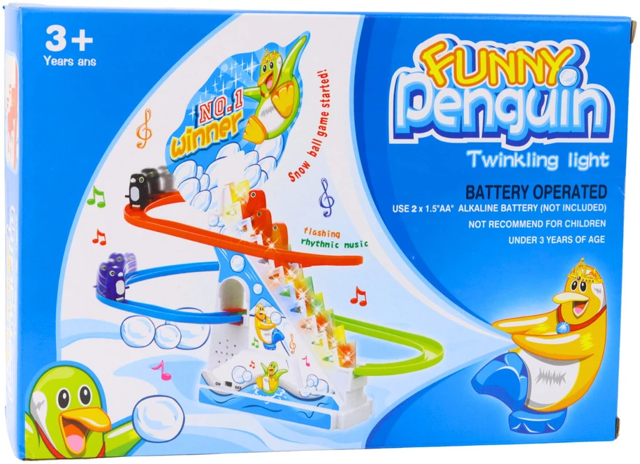 Edukacinis žaidimas Lean Toys Pingvinai