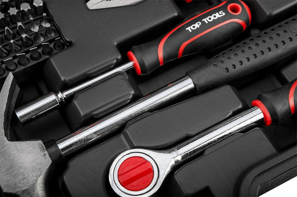 Top Tools Rinkinys Įrankių rinkinys 1/4", 3/8", 194 vnt.