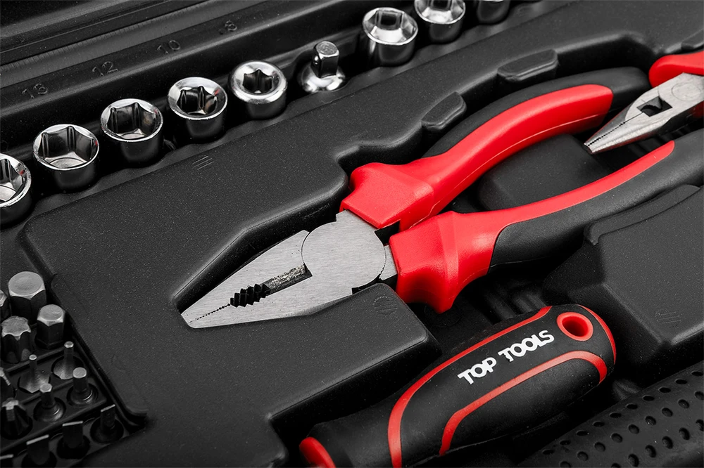 Top Tools Rinkinys Įrankių rinkinys 1/4", 3/8", 194 vnt.