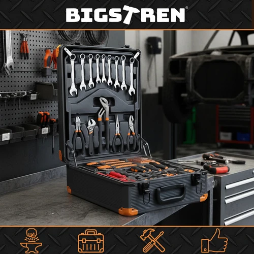 „Bigstren“ įrankių rinkinys 1000 dalių dėkle. Bigstren 26510