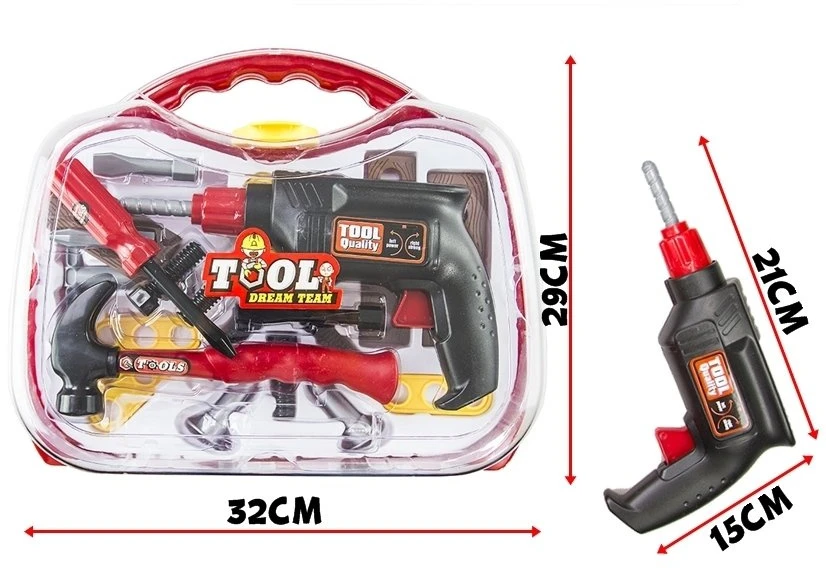 Lean Toys Didelis įrankių rinkinys 22 vnt