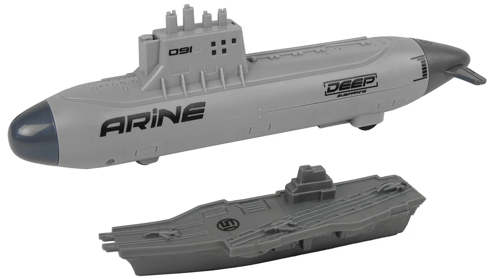 Lean Toys Karinis Žaidimų Rinkinys su Laivais ir Lėktuvais