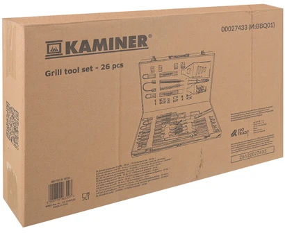 Kaminer grill utensil set - 26 pcs.