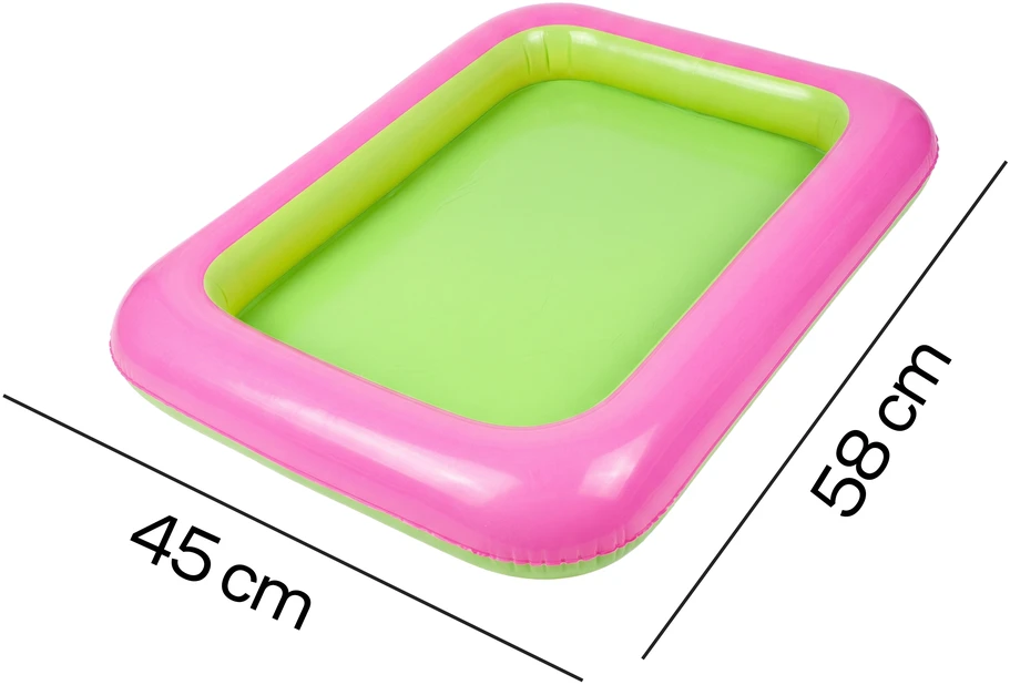 Zestaw Rinkinys Kinetinio smėlio rinkinys 3kg, baseino formelės - d007, mėlynas smėlis