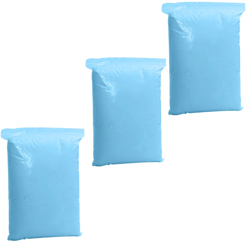 Retoo Rinkinys Kinetinio smėlio rinkinys 3kg, baseino formelės - d007, mėlynas smėlis