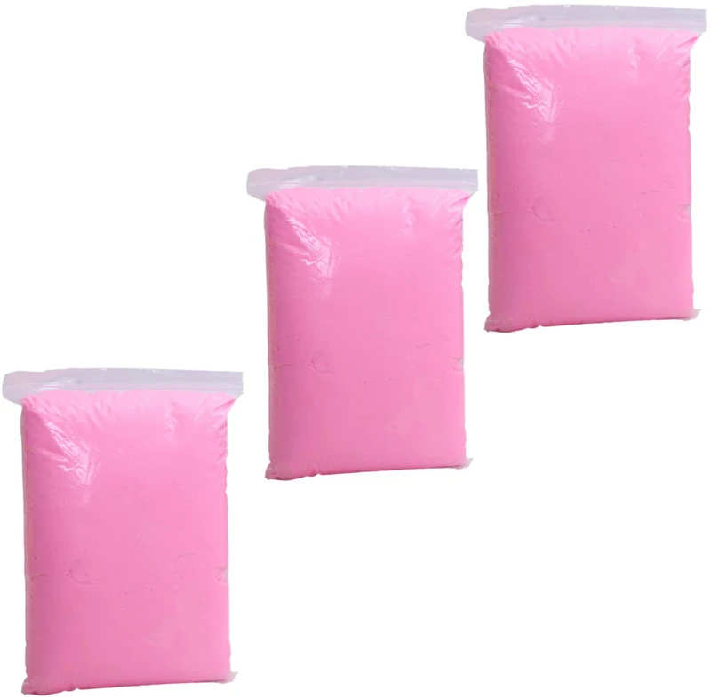 Zestaw Rinkinys Kinetinio smėlio rinkinys 3kg formelėms baseino žaislams - d007-1 rožinis smėlis (3kg, kastuvas, formelės, baseinas)