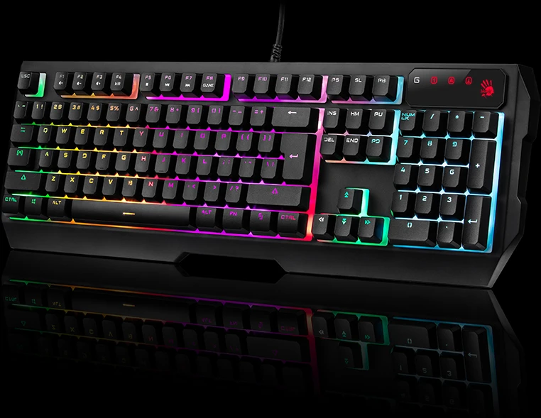 Rinkinys Klaviatūra su pele A4Tech Bloody B1700 su laidu juoda