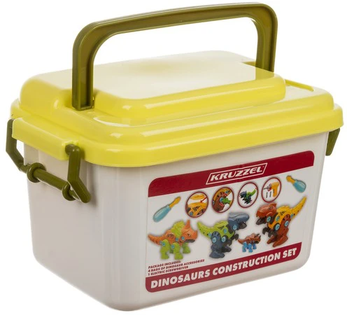 Kruzzel Vaikiškas konstruktoriaus rinkinys - dinozaurai 24723