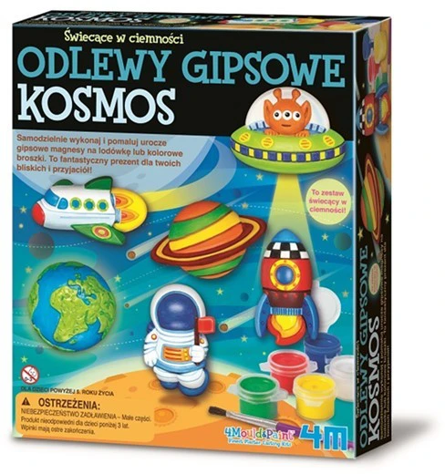 Kūrybinis rinkinys 4M Gipso liejimas Kosmosas