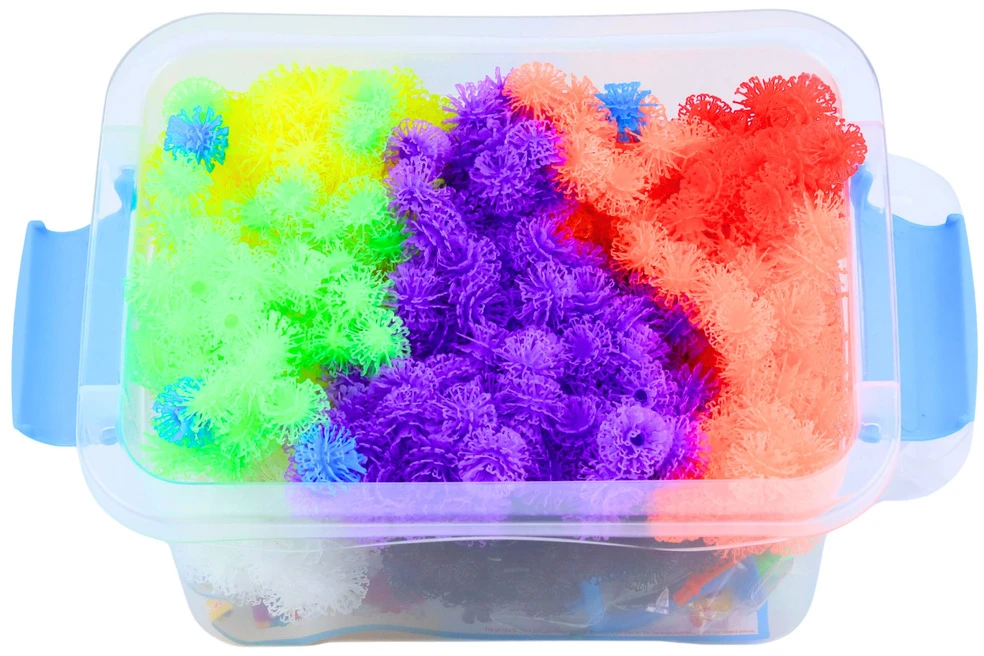 Lean Toys Velcro blokų rinkinys 836 vnt.