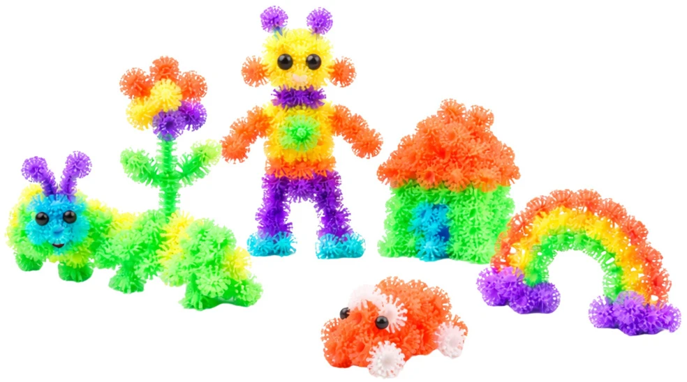 Lean Toys Velcro blokų rinkinys 836 vnt.