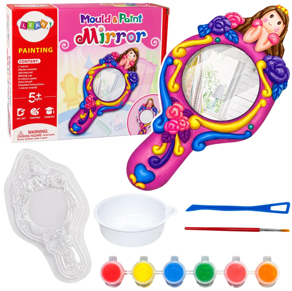 Kūrybinis rinkinys veidrodėlį sukurti Lean Toys, 12 d.