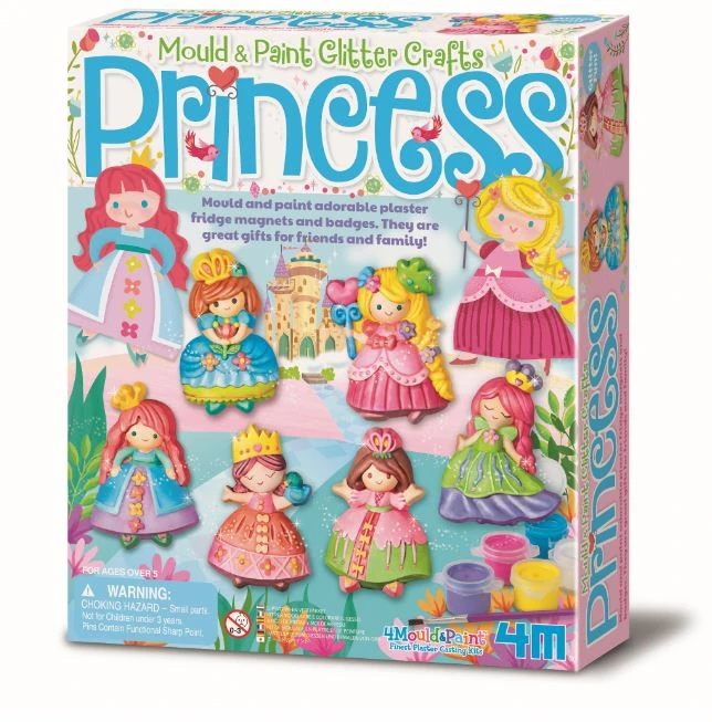 4M rinkinys megnetukų Žibančios princesės, 00-03528