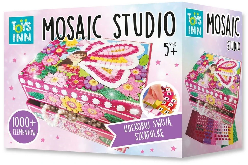 Stnux Rinkinys Kūrybinis rinkinys: fėjų mozaikos dėžutė