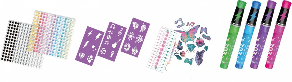 Zestaw WOW GENERATION tatuiruočių rinkinys Tattoo Set Box, WOW00097