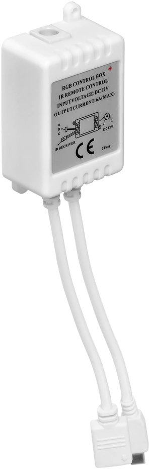 Orno Rinkinys LED juostų rinkinys 12V 30L/m 100lm/m 7.2W/m IP20 RGB 3m + RGB valdiklis + 12V maitinimo šaltinis
