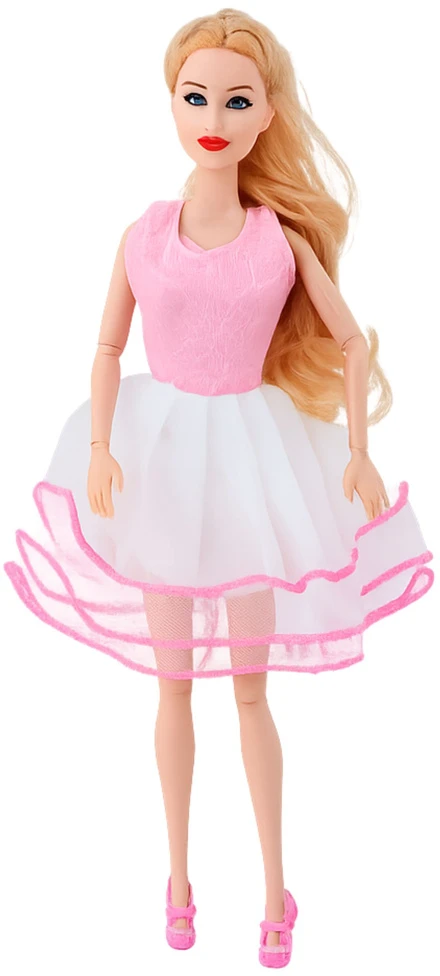 Lean Toys Lėlių spinta su priedais ir didele lėle