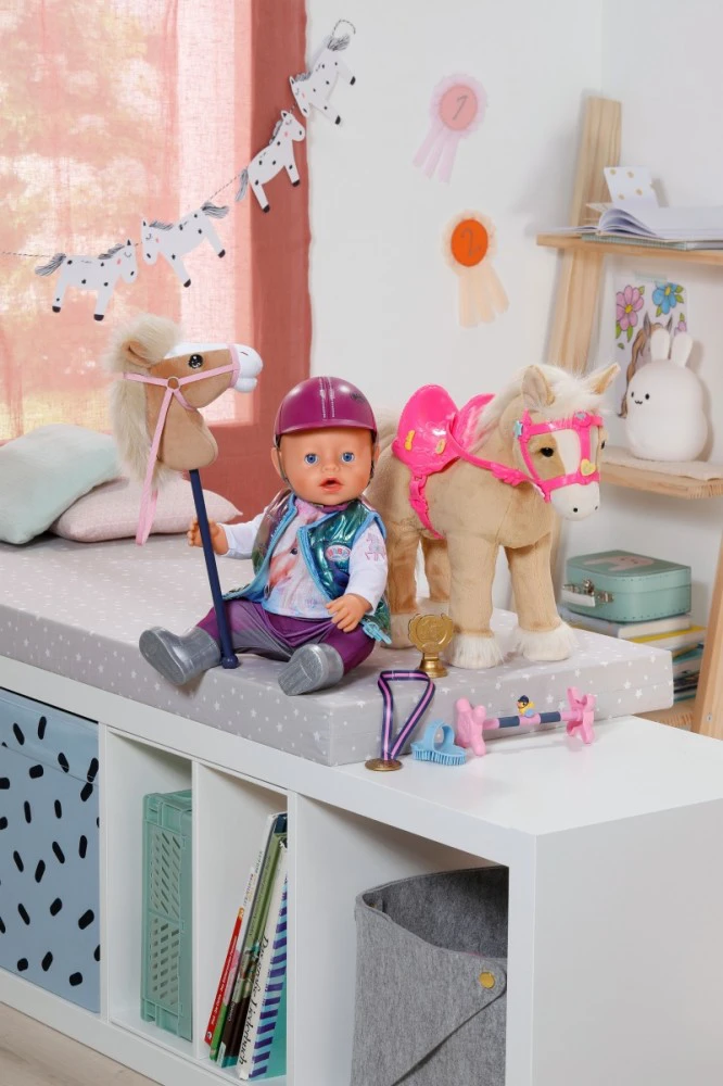 Zapf Rinkinys Lėlių arkliuko rinkinys „Baby Born“ lėlėms, 43 ir 36 cm