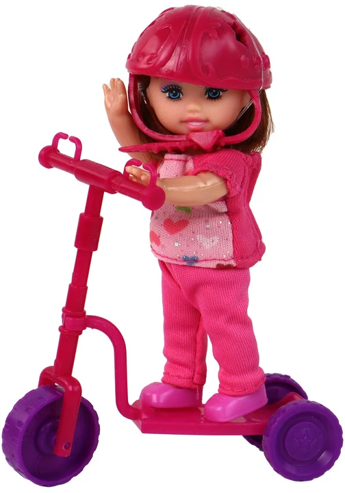 Lean Toys Lėlė Lucy su aksesuarais