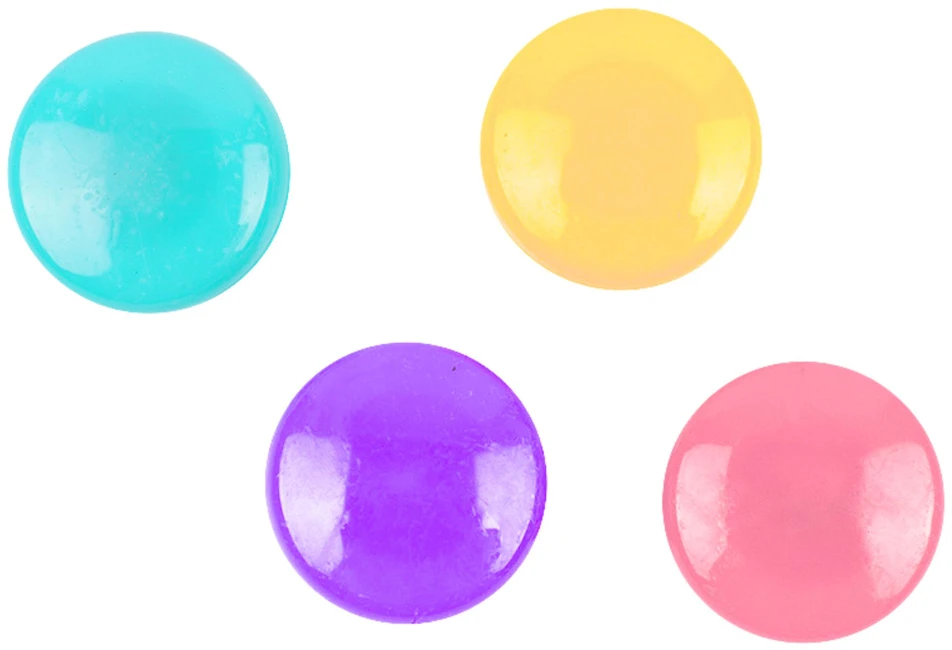 Lean Pasteliniai apvalūs magnetai, 3 cm, 10 vnt.