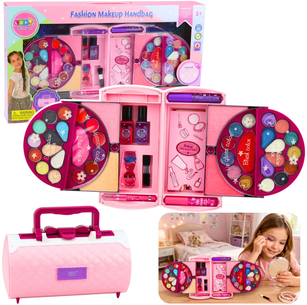 Lean Toys Makiažo ir nagų rinkinys