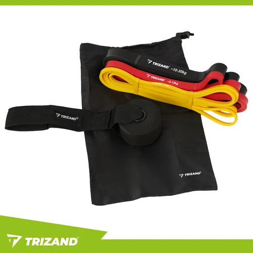Mankštos gumelių rinkinys - 3 vnt. Trizand 25879
