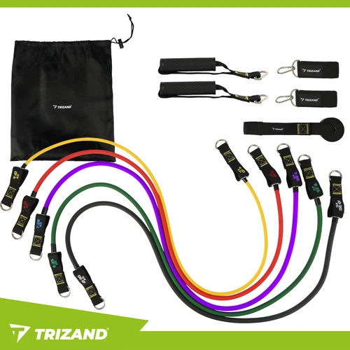 Mankštos juostų rinkinys - 5 vnt. Trizand 25880