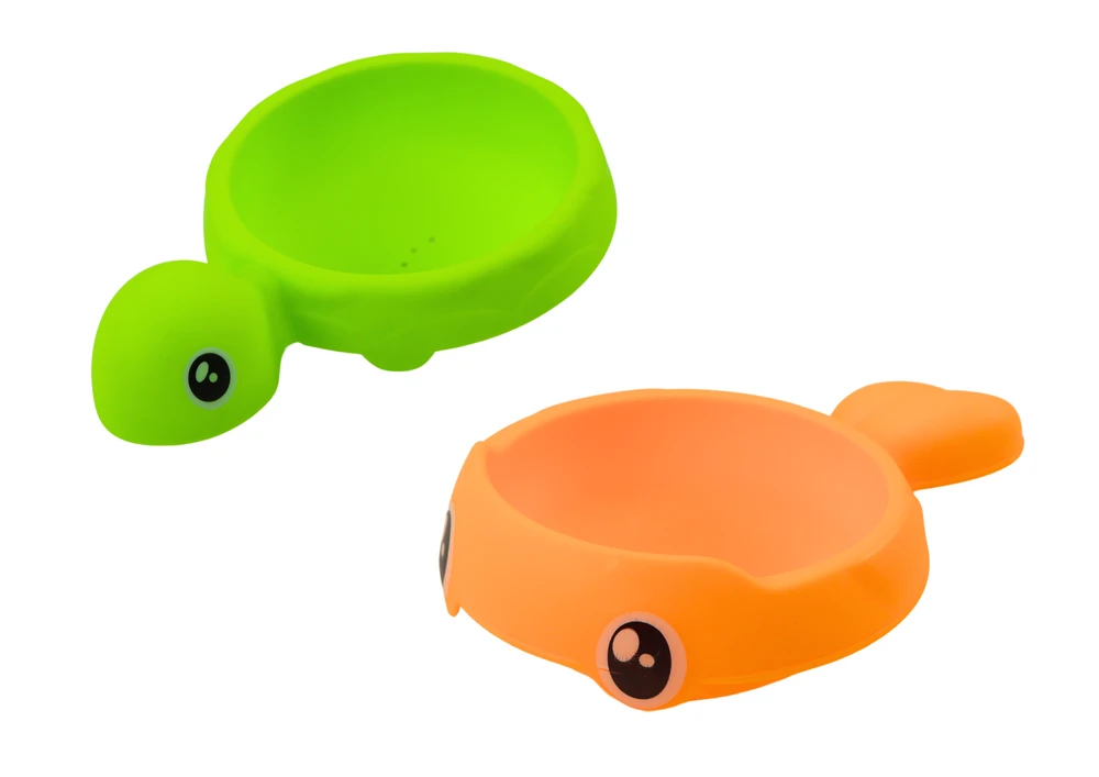Lean Toys Mėlynojo delfino vonios žaislų rinkinys