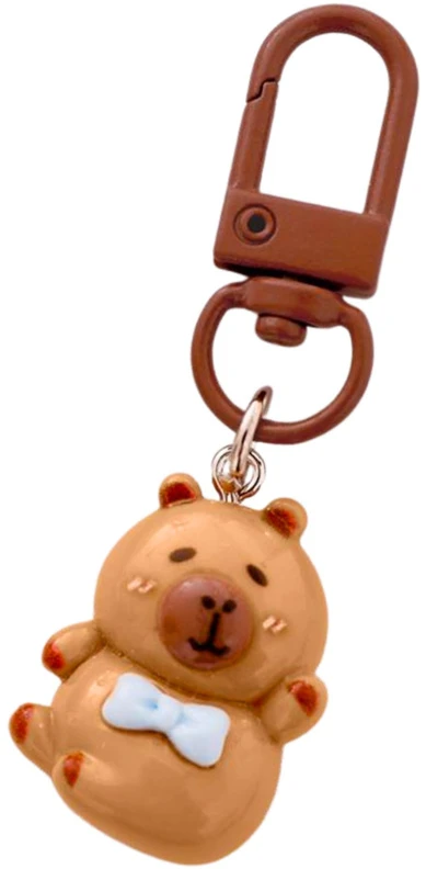 Lean Toys Mini kapibara raktų pakabukų rinkinys, 4 vnt.