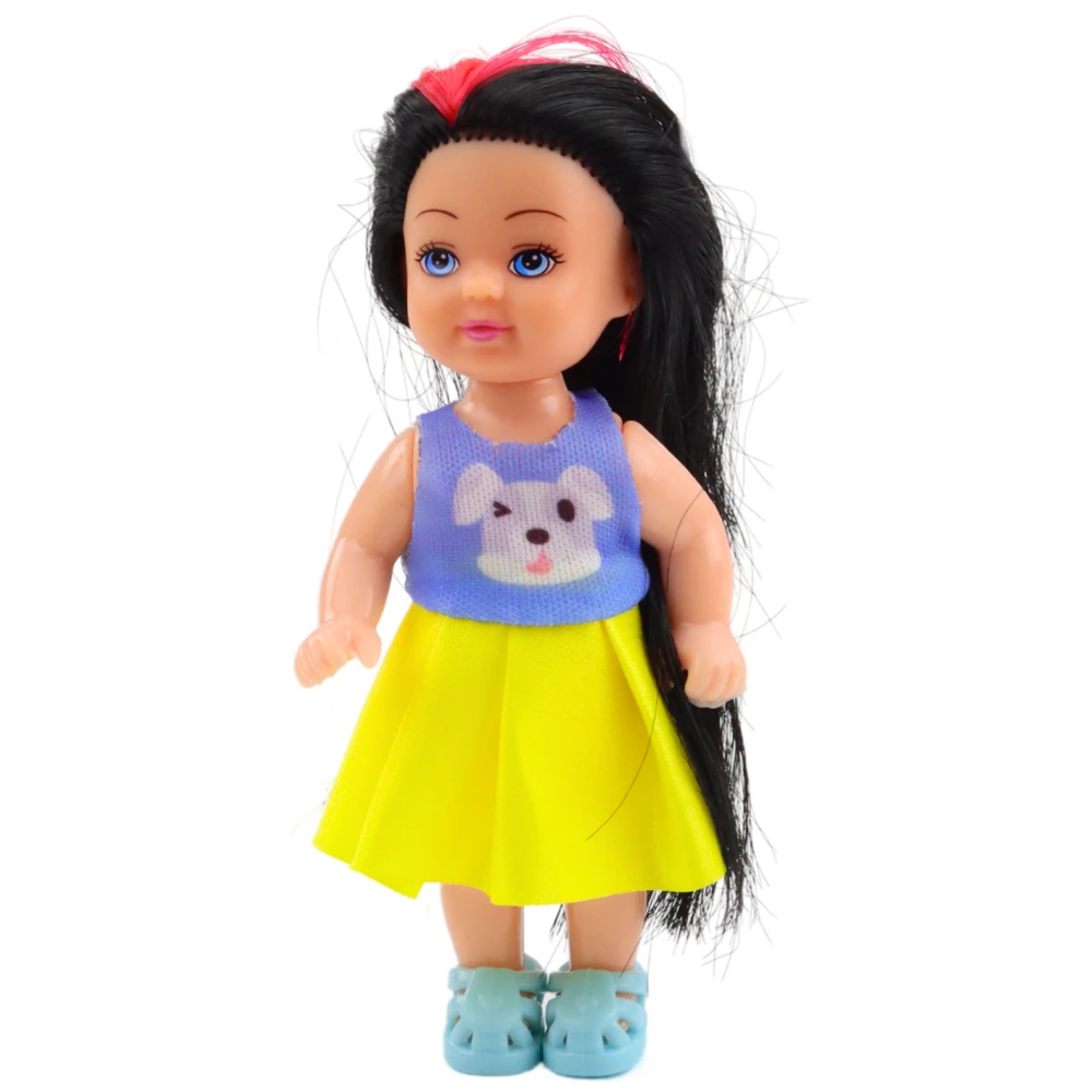 Lean Toys Lėlė su Šuniuku, Būdele ir Nešykle