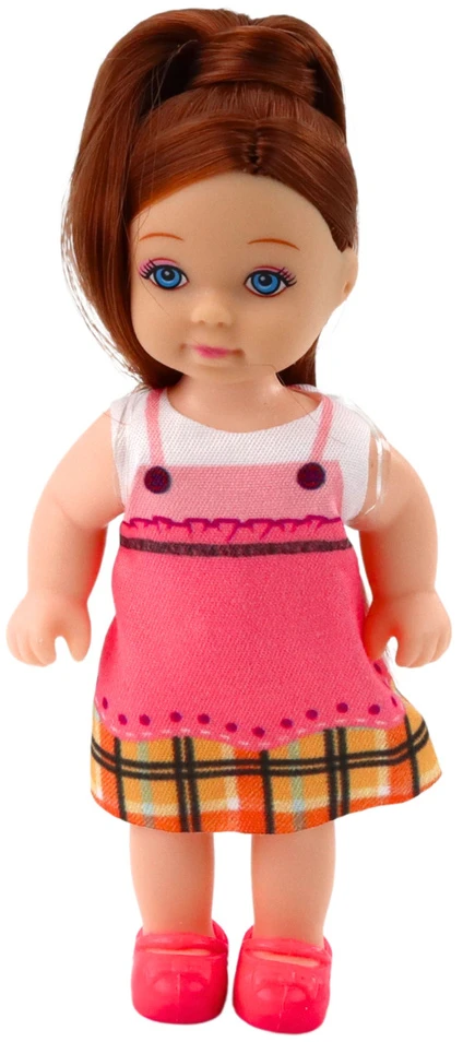 Lean Toys Žaislų rinkinys su lėle ir dviem šuniukais