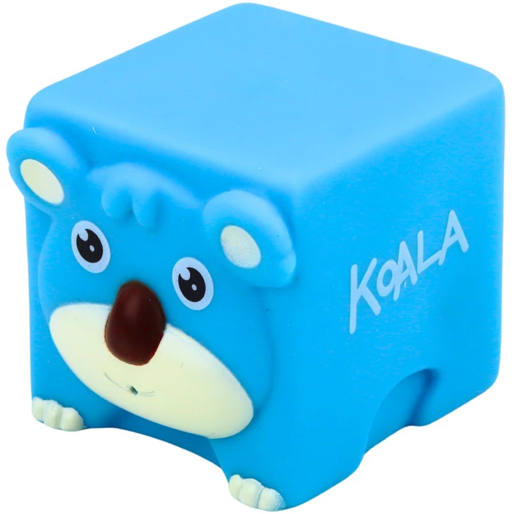 Lean Toys Guminės kaladėlės 6 vnt.