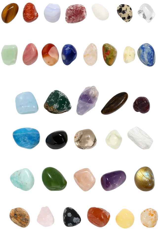 Lean Toys Mineralų rinkinys 36 vnt.