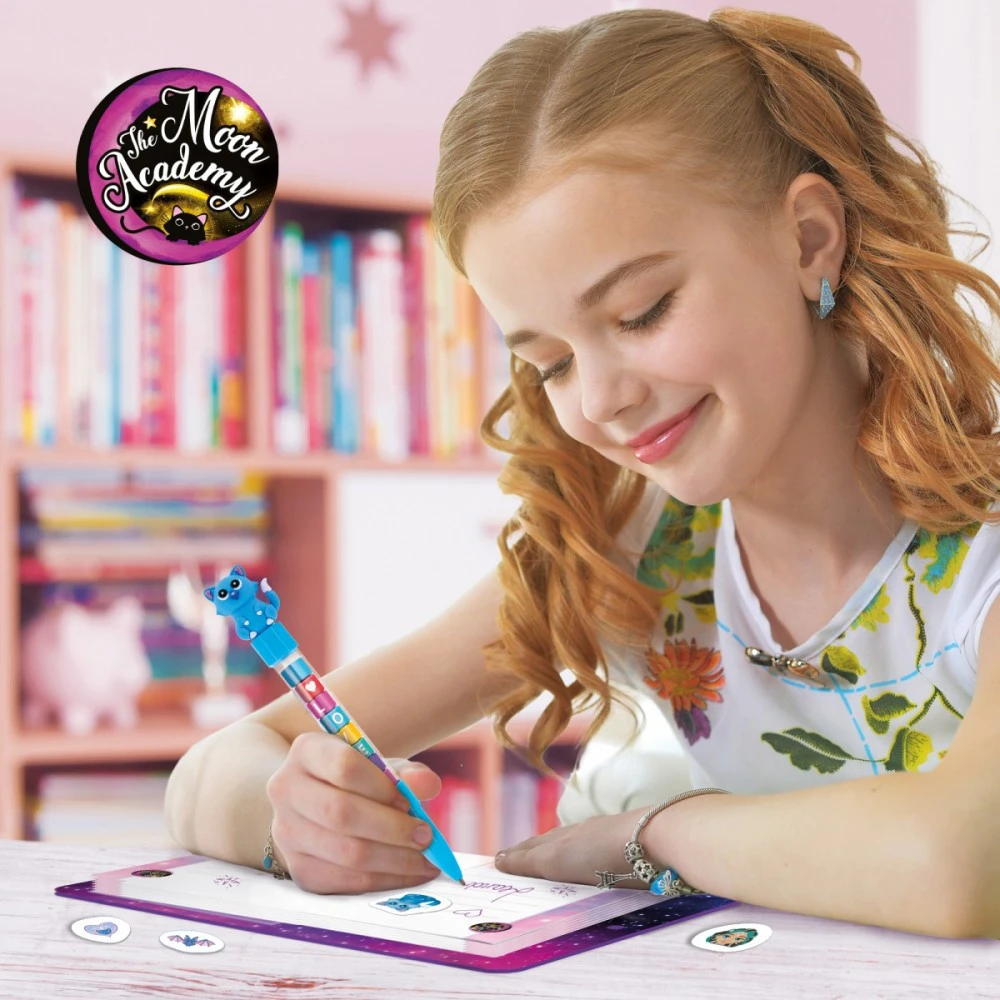 Lisciani Rinkinys „Moon Academy“ kūrybinis rinkinys „Moon Pens and Dienoraštis“