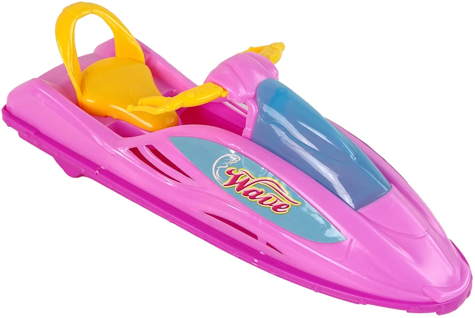 Lean Toys Lėlės rinkinys Motorinė valtis