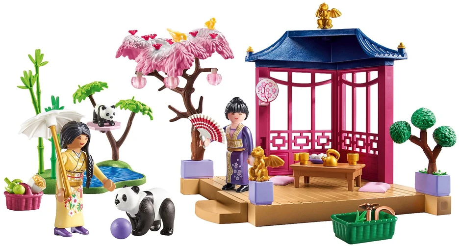 Playmobil Mano gyvenimas 71762 Azijos sodas su panda