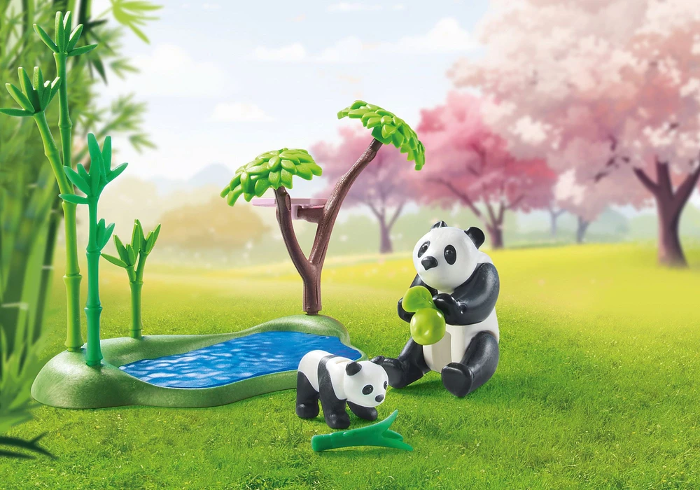 Playmobil Mano gyvenimas 71762 Azijos sodas su panda
