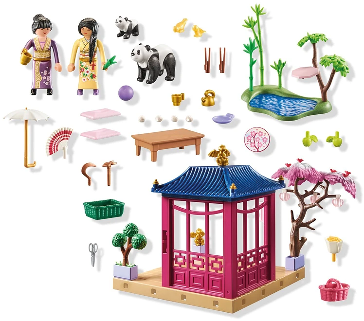 Playmobil Mano gyvenimas 71762 Azijos sodas su panda