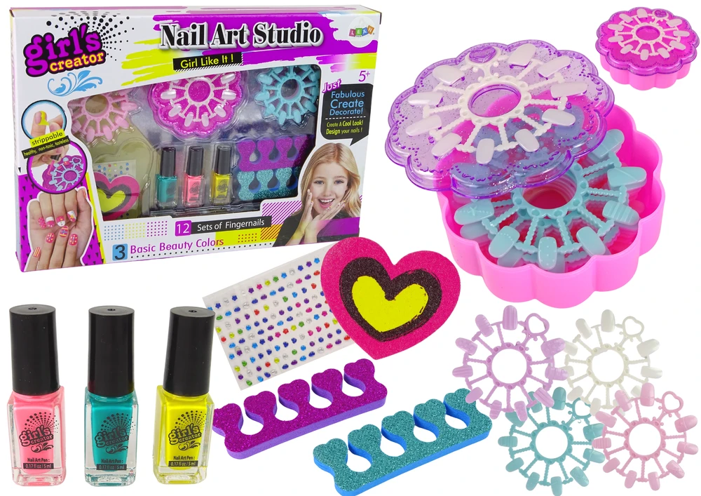 Lean Toys Nagų formavimo rinkinys vaikams