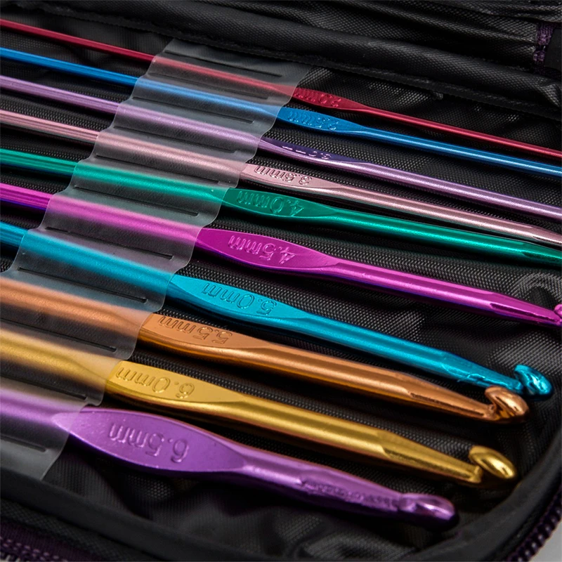 Zestaw Nėrimo vąšelių rinkinys su priedais CraftKit