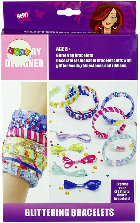 Zestaw Rinkinys apyrankėms gaminti Lean toys