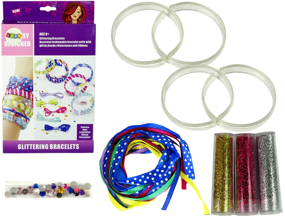 Zestaw Rinkinys apyrankėms gaminti Lean toys