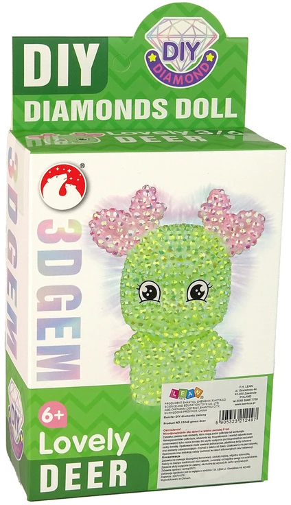 Lean Toys Deimantinės mozaikos rinkinys Leantoys 3D