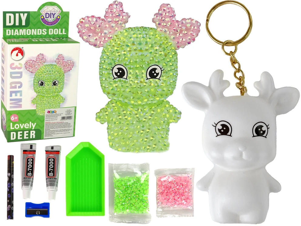 Lean Toys Deimantinės mozaikos rinkinys Leantoys 3D