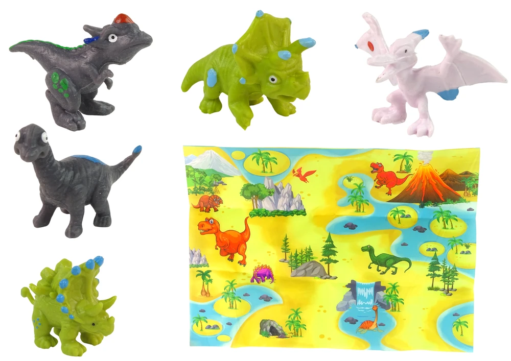 Lean Toys Kūrybinis Dinozaurų kiaušinių dažymo rinkinys LeanToys