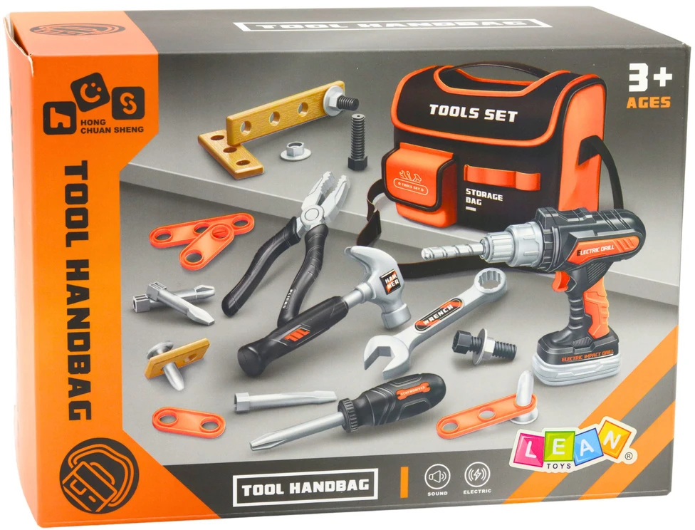 Lean Toys Vaikų įrankių rinkinys 25 vnt.