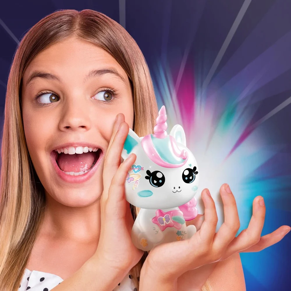Epee Rinkinys „Pasidaryk pats“ kawaii stiliaus vienaragio keratino dekoravimo rinkinys