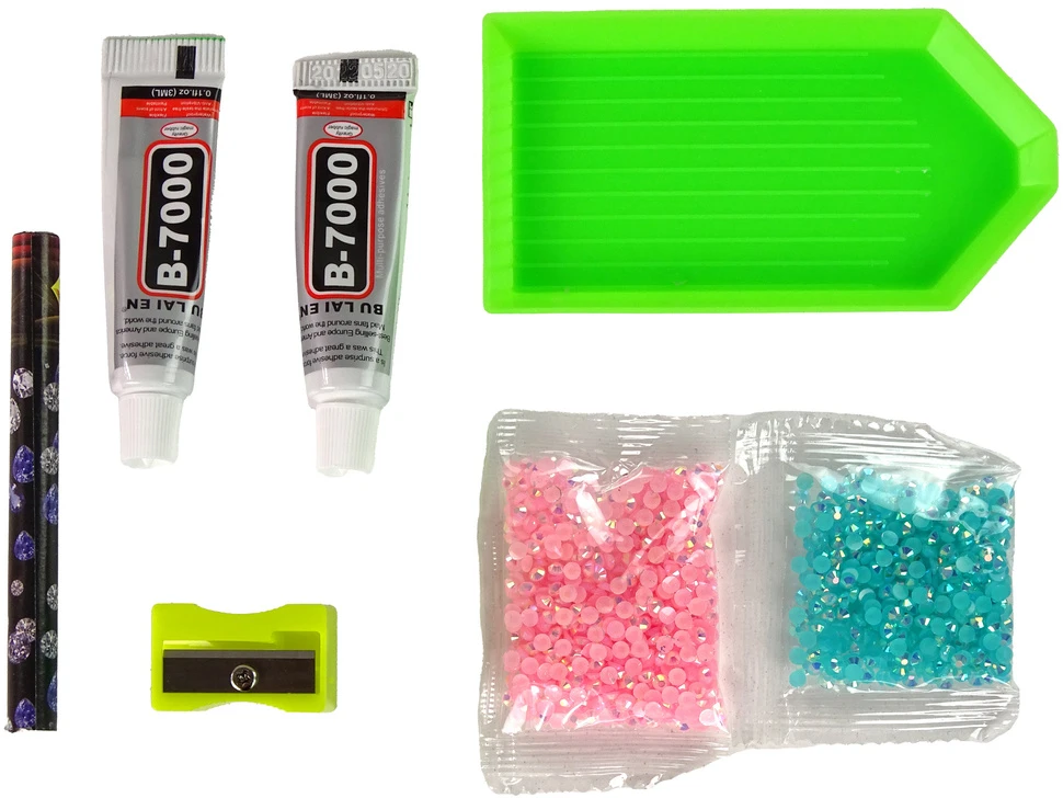 Lean Toys Kūrybinis rinkinys Diamond Reindeer 3D, rožinis