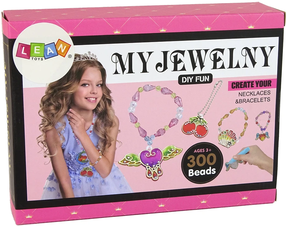 Papuošalų gaminimo rinkinys Lean Toys